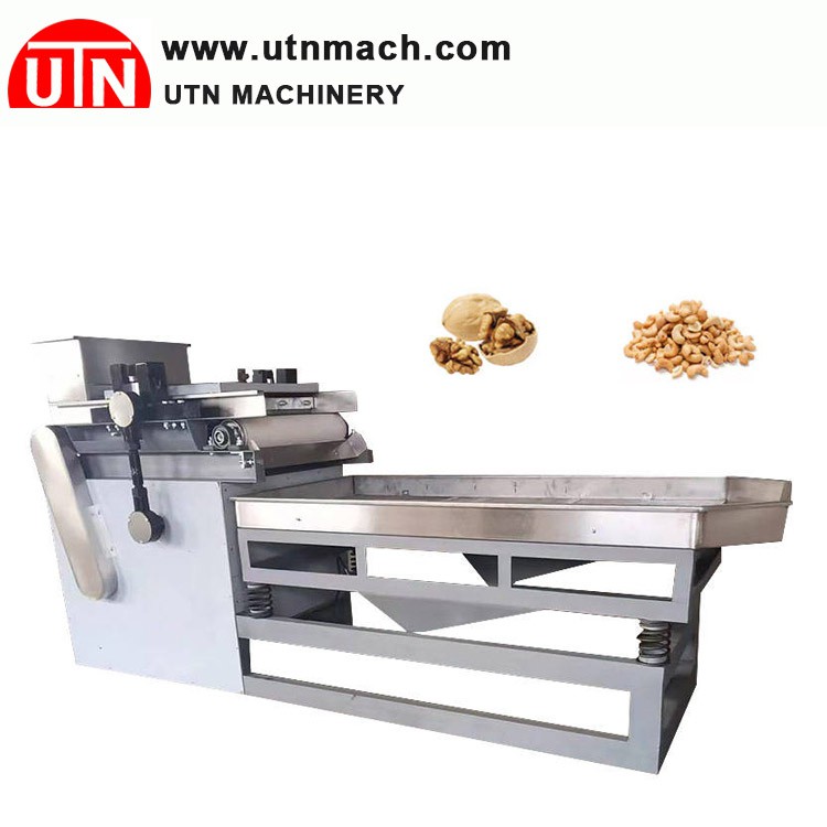 Gronynnau gronynnau cnau yn torri offer torri